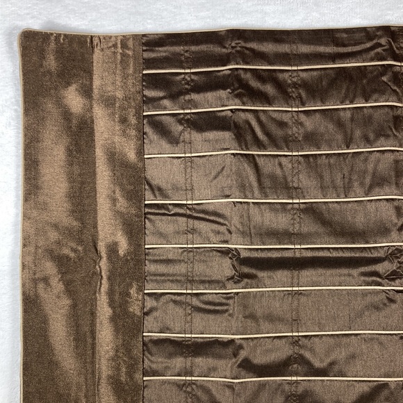 Hotel Collection Strata Standard Pillowsham Constructed Polyester Dk Brown - Picture 3 of 8